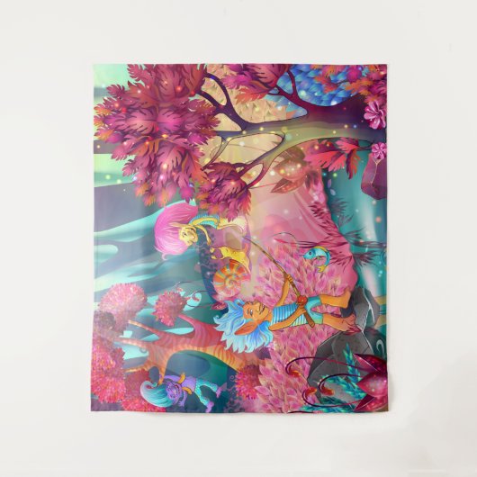 Tenture Forêt Troll (Devant)