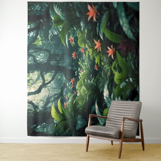 Tenture Forêt tropicale (En situation)