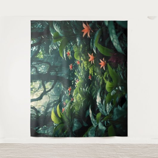 Tenture Forêt tropicale (Devant)