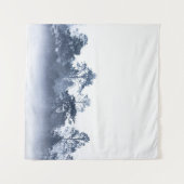 Tenture Forêt tropicale, silhouette brumeuse, Thaïlande (Devant (Horizontal))