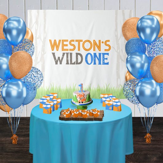 Tenture Forêt Wild One Forêt Arbres de la fête Contexte