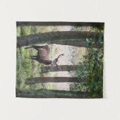 Tenture Forêt | Woodlands & Red Deer (Devant (Horizontal))