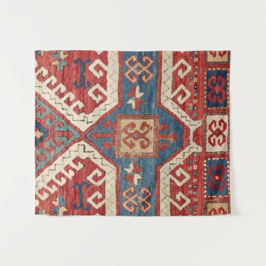 Tenture Forme du Sud-Ouest à crochet blanc  (Devant (Horizontal))