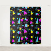 TENTURE FORMES COLORÉES DE BANDE RETRO (Devant)