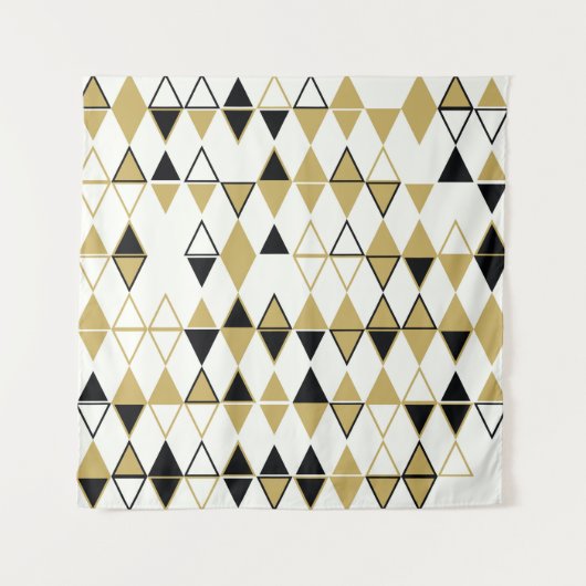 Tenture Formes colorées, motif abstrait géométrique (Devant)