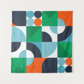 Tenture Formes et formes simples Abstraites (Devant (Horizontal))