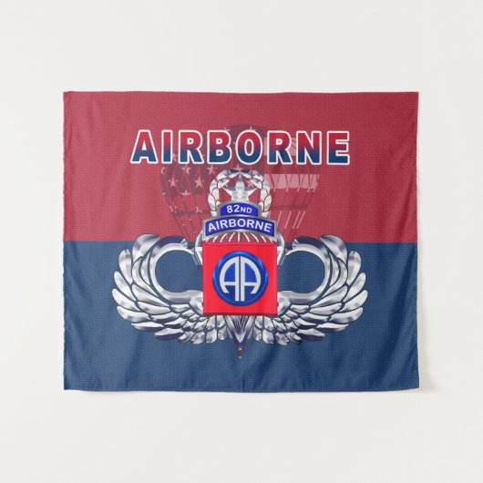 Tenture Formidable 82e division aéroportée (Devant (Horizontal))