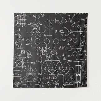 Tenture Formules scientifiques : Patte de calcul du tablea