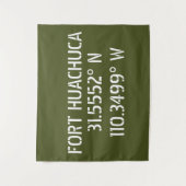Tenture Fort Huachuca Latitude Longitude (Devant)