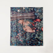 Tenture Fox dans la forêt, William Morris (Devant)