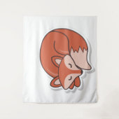 Tenture Fox Sleep (Devant)