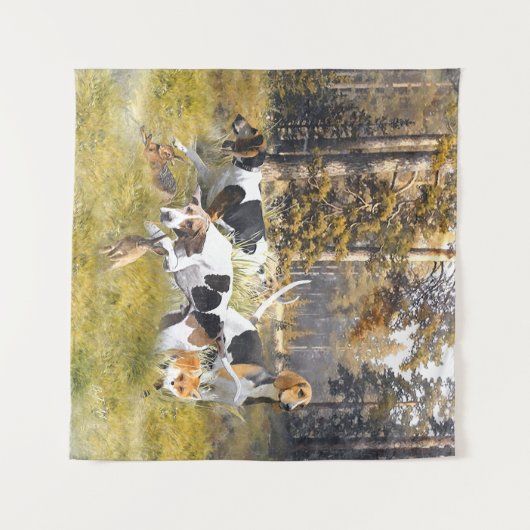 Tenture Foxhound (Devant (Horizontal))