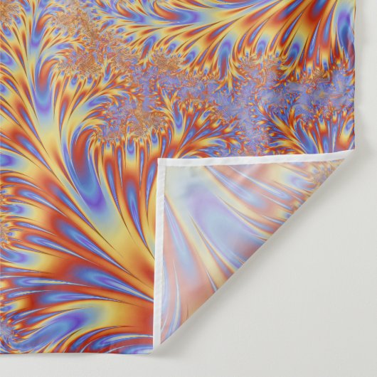 Tenture Fractures vibrantes Métissant Cool coloré Trippy (Détail)