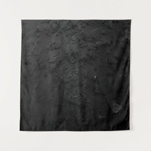 Tenture Fragment de pierre noir et gris (Devant)