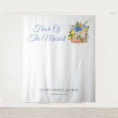 Tenture Fraîchement À L'Écart De La Fête des mariées Agric (Devant)