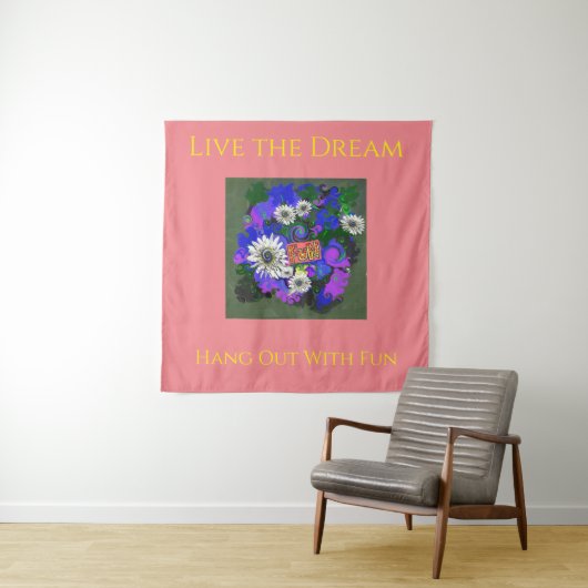 Tenture Frais Coloré Amusant Joyeux (En situation)