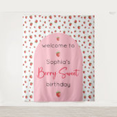 Tenture Fraise Birthday Berry Sweet (Devant)