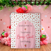 Tenture Fraise Birthday Berry Sweet