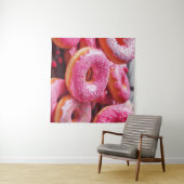 Tenture Fraise rose (En situation (horizontale))