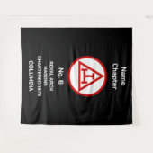 Tenture Franc-maçonnerie de l'Arc Royal (Devant (Horizontal))