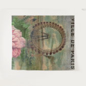 Tenture française chic, Paris, rustique, collage, victorie (Devant (Horizontal))