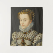 Tenture Francois Clouet - Elisabeth d'Autriche (Devant)