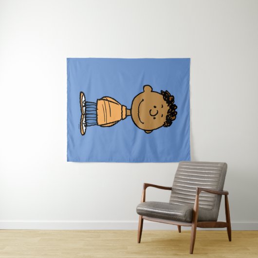 Tenture Franklin Smiling (En situation (horizontale))