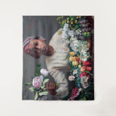 Tenture Frédéric Bazille - Jeune femme aux pivoines (Devant)