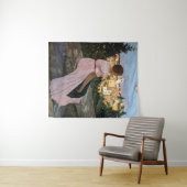 Tenture Frederic Bazille - La robe rose (En situation (horizontale))