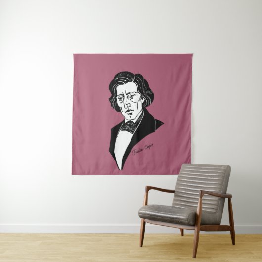 Tenture Frederic Chopin (En situation)