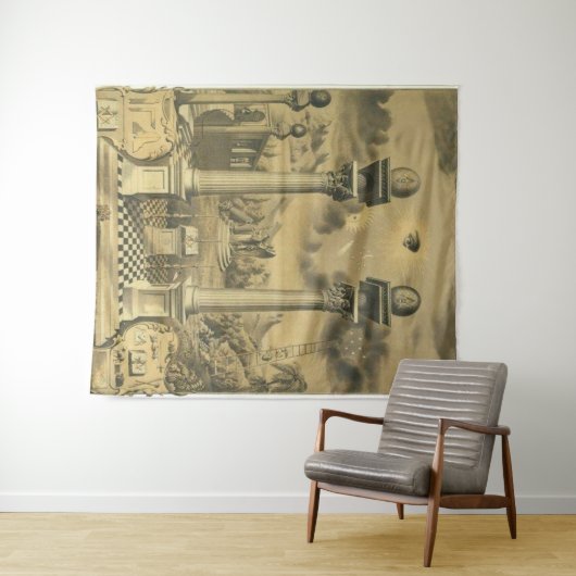 Tenture Freemason (En situation (horizontale))