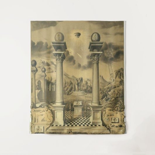 Tenture Freemason (Devant)