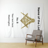 Tenture Freemasons Freemasons Masonic Lodge (En situation (horizontale))