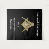 Tenture Freemasons Freemasons Masonic Lodge (Devant (Horizontal))