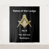 Tenture Freemasons Freemasons Masonic Lodge (Devant)