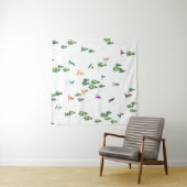 Tenture Freeride Snowboarder Illustration de snowboard (En situation (horizontale))