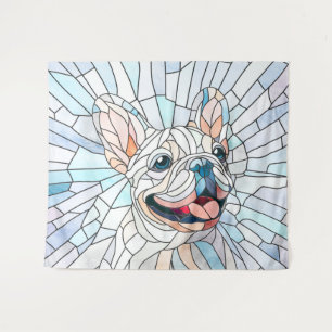 Tenture French Bulldog - Français - mosaïque pastel