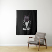 Tenture French Bulldog Papa Frenchie (En situation)