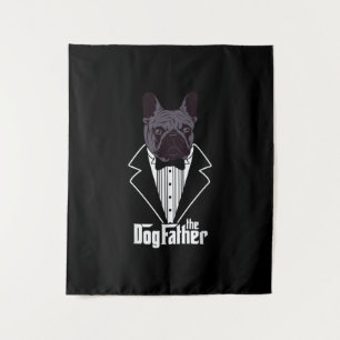 Tenture French Bulldog Papa Frenchie