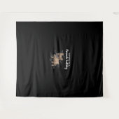 Tenture Frenchie Gift | Anatomie D'Un Cadeau Français De B (Devant (Horizontal))