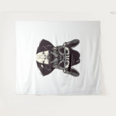 Tenture Frenchie The Gangster (Devant (Horizontal))