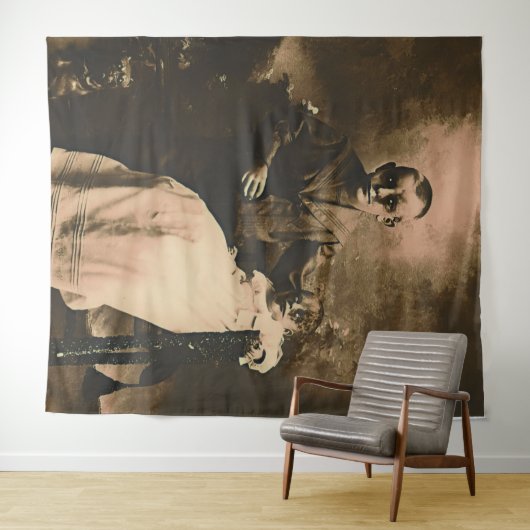 Tenture Frères zombies (En situation (horizontale))