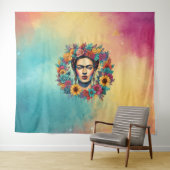 Tenture Frida Kahlo (En situation (horizontale))