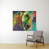 Tenture Frog Animal Discovery Aventure Nature Planet Oreil (En situation (horizontale))