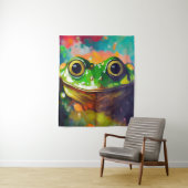 Tenture Frog Animal Discovery Aventure Nature Planet Oreil (En situation)