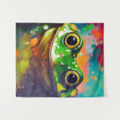 Tenture Frog Animal Discovery Aventure Nature Planet Oreil (Devant (Horizontal))