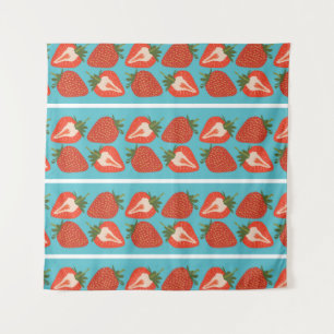 Tenture Fruit fraise : Motif Répété sans couture.