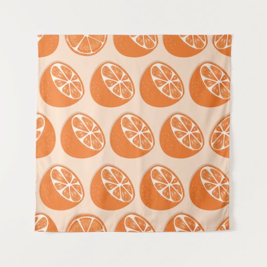 Tenture Fruit Motif sans joint. (Devant)