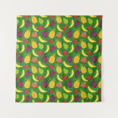 Tenture Fruit motif transparent | motif de surface de frui (Devant)