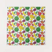 Tenture Fruit motif transparent | motif de surface de frui (Devant (Horizontal))